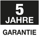 5 Jahre Garantie