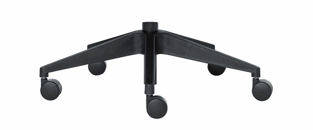 Fußkreuz hoch Kunststoff schwarz